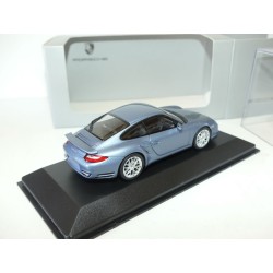 PORSCHE 911 TURBO S 997 Bleu MINICHAMPS 1:43