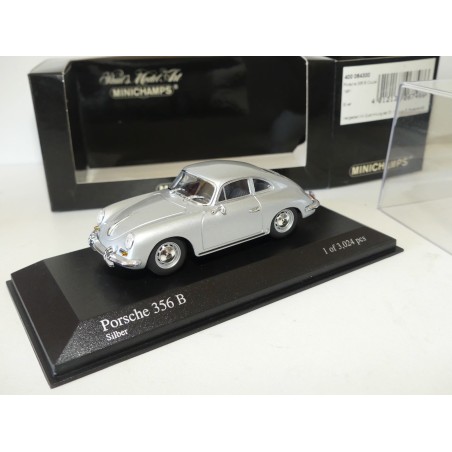 PORSCHE 356 B COUPE 1961 Gris MINICHAMPS 1:43