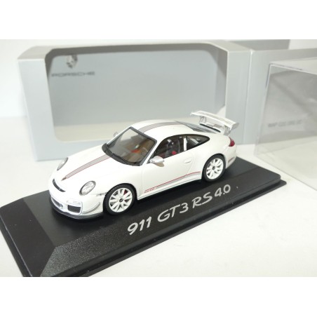 PORSCHE 911GT3 RS 4.0 997 Blanc MINICHAMPS 1:43
