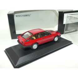 ALFA ROMEO GTV 6 1983 Rouge MINICHAMPS 1:43