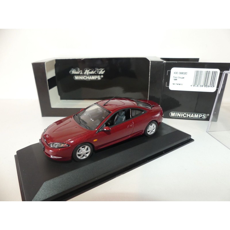 FORD COUGAR 1998 Bordeaux MINICHAMPS 1:43