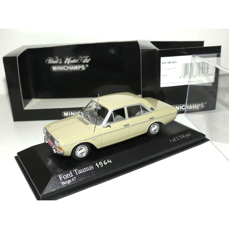 FORD TAUNUS P5 1964 Beige MINICHAMPS 1:43