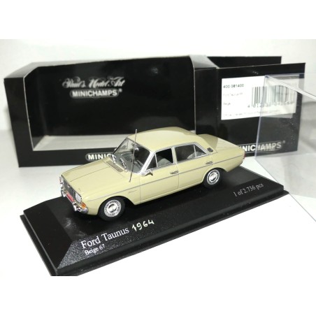 FORD TAUNUS P5 1964 Beige MINICHAMPS 1:43