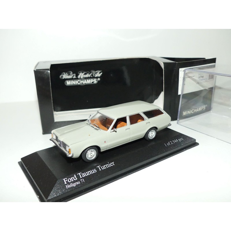 FORD TAUNUS TURNIER 1970 Gris MINICHAMPS 1:43