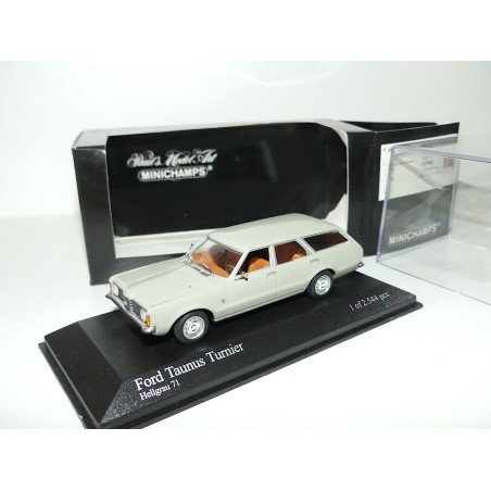 FORD TAUNUS TURNIER 1970 Gris MINICHAMPS 1:43
