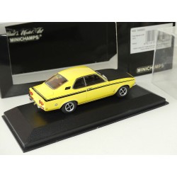 OPEL MANTA A SR 1972 Jaune et Noir MINICHAMPS 1:43