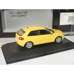 AUDI A3 8P 3 Portes 2003 Jaune MINICHAMPS 1:43