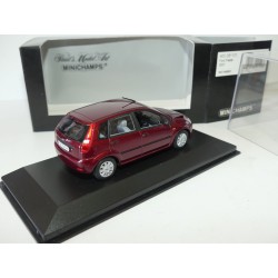 FORD FIESTA MK V 5 Portes 2001 Bordeaux MINICHAMPS 1:43