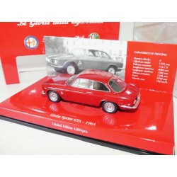 ALFA ROMEO GIULIA SPRINT GTA 1965 Rouge MINICHAMPS 1:43