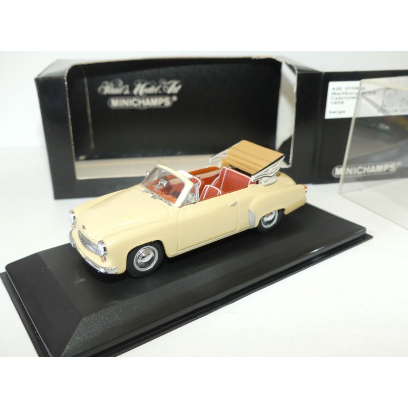 WARTBURG 311/2 CABRIOLET  1959 Beige MINICHAMPS 1:43
