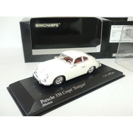 PORSCHE 356 STUTTGART COUPE Crème MINICHAMPS 1:43