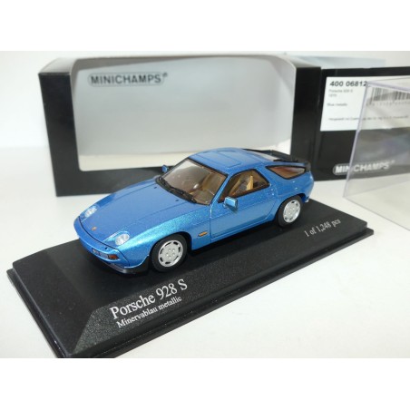 PORSCHE 928 S 1979 Bleu MINICHAMPS 1:43