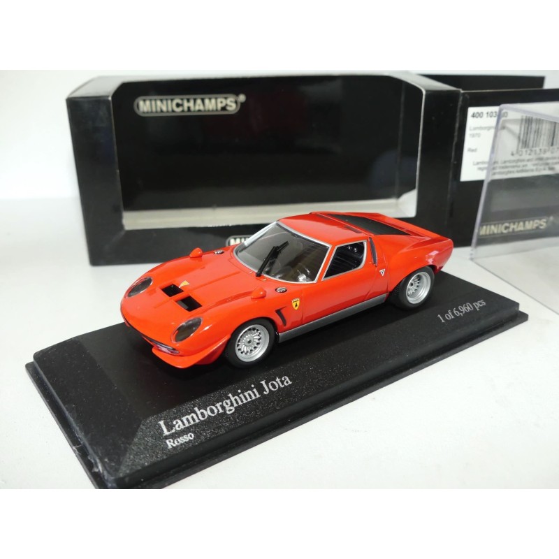 LAMBORGHINI JOTA 1970 Rouge MINICHAMPS 1:43