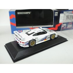 PORSCHE 911 GT1 N°26 LE MANS 1997 MINICHAMPS 1:43