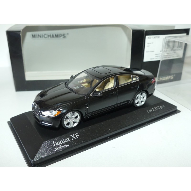 JAGUAR XF 2007 Noir MINICHAMPS 1:43