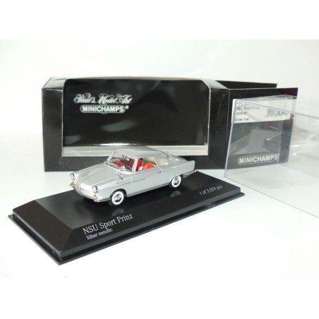 AUDI NSU SPORT PRINZ 1959-67 Gris MINICHAMPS 1:43