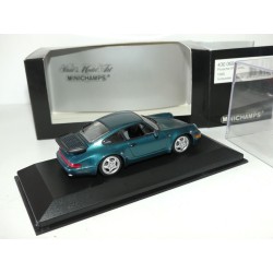PORSCHE 911 TURBO 964 1990 Vert Turquoise MINICHAMPS 1:43