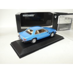 MASERATI KYALAMI 1982 Bleu Blue  MINICHAMPS 1:43