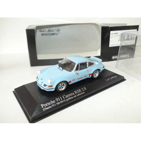 PORSCHE 911 CARRERA RSR 1973 Vert MINICHAMPS 1:43