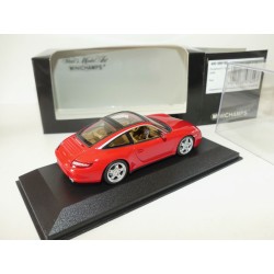 PORSCHE 911 TARGA 997 2006 Rouge MINICHAMPS 1:43