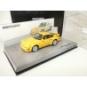 PORSCHE 911 TURBO S 3.3 LIGHTWEIGHT 1992 Jaune MINICHAMPS 1:43