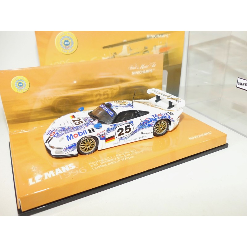 PORSCHE 911 GT1 N°25 LE MANS 1996 MINICHAMPS 1:43