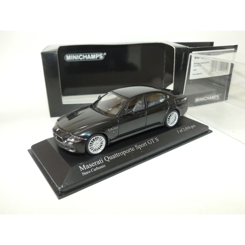 MASERATI QUATTROPORTE SPORT GT S 2009 Noir MINICHAMPS 1:43