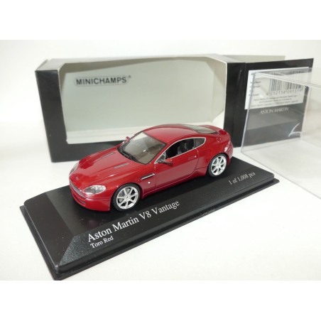 ASTON MARTIN V8 VANTAGE 2005 Bordeaux MINICHAMPS 1:43