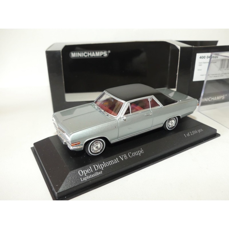 OPEL DIPLOMAT V8 COUPE 1965 Gris MINICHAMPS 1:43