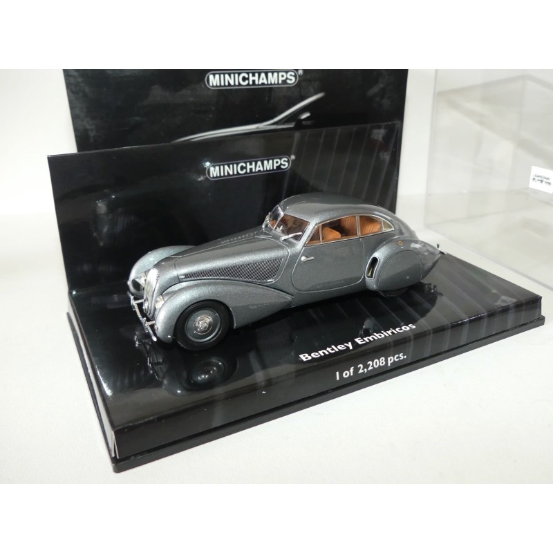 BENTLEY EMBIRICOS 1939 Gris MINICHAMPS 1:43