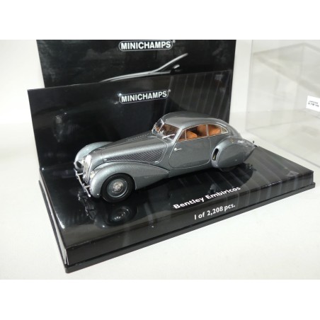 BENTLEY EMBIRICOS 1939 Gris MINICHAMPS 1:43