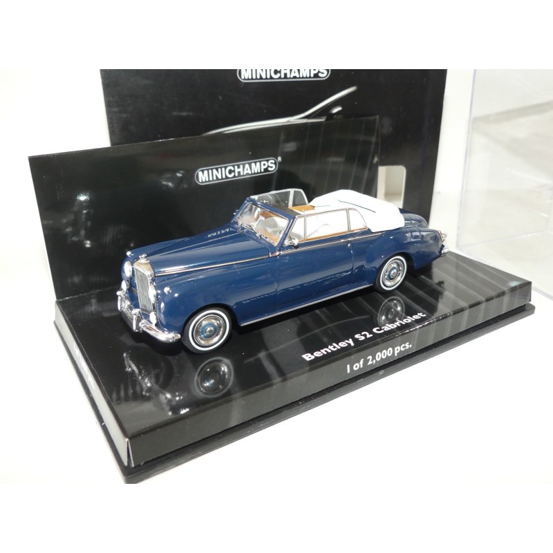 BENTLEY S2 CABRIOLET 1960 Bleu MINICHAMPS 1:43