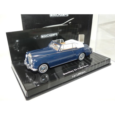BENTLEY S2 CABRIOLET 1960 Bleu MINICHAMPS 1:43