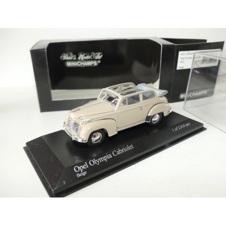 OPEL OLYMPIA CABRIOLET 1952 Beige MINICHAMPS 1:43