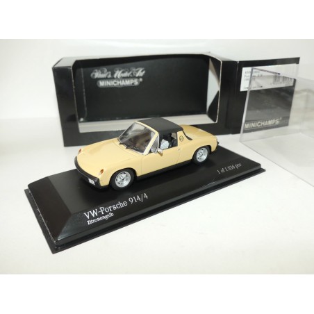 PORSCHE 914/4 1969-73 Jaune MINICHAMPS 1:43