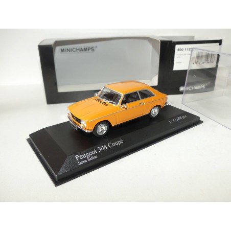 PEUGEOT 304 COUPE 1972 Orange MINICHAMPS 1:43
