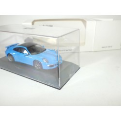 PORSCHE 911 CARRERA S 991 Bleu ROADSHOW 2014 SPARK 1:43