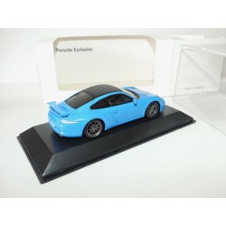 PORSCHE 911 CARRERA S 991 Bleu ROADSHOW 2014 SPARK 1:43