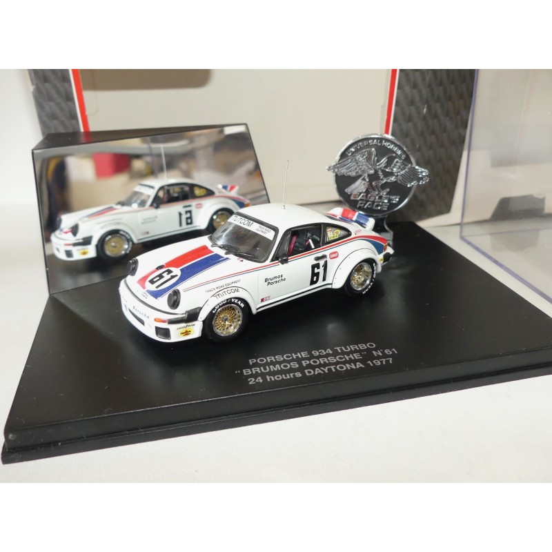 PORSCHE 934 TURBO N°61 24H DE DAYTONA 1977 UNIVERSAL HOBBIES 1:43