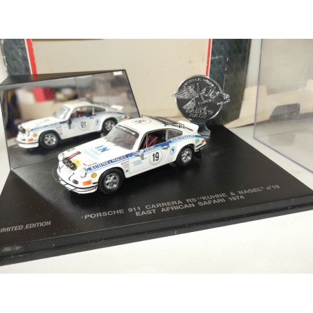 PORSCHE 911 CARRERA RS SAFARI RALLYE 1974 ANDERSON UNIVERSAL HOBBIES 1:43