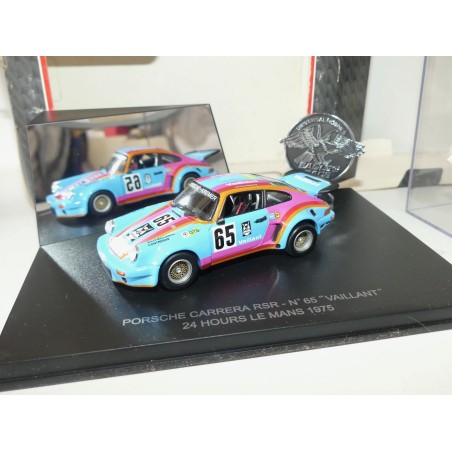PORSCHE 911 CARRERA RSR N°65 LE MANS 1975 UNIVERSAL HOBBIES 1:43 