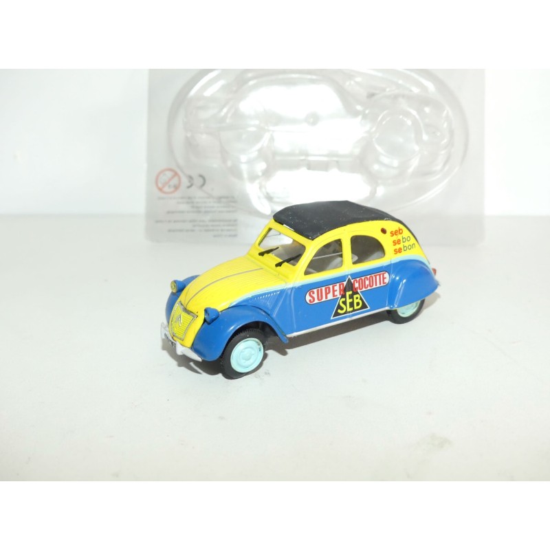 CITROEN 2CV N°103 STREET SEB NOREV 1:43 sous coque