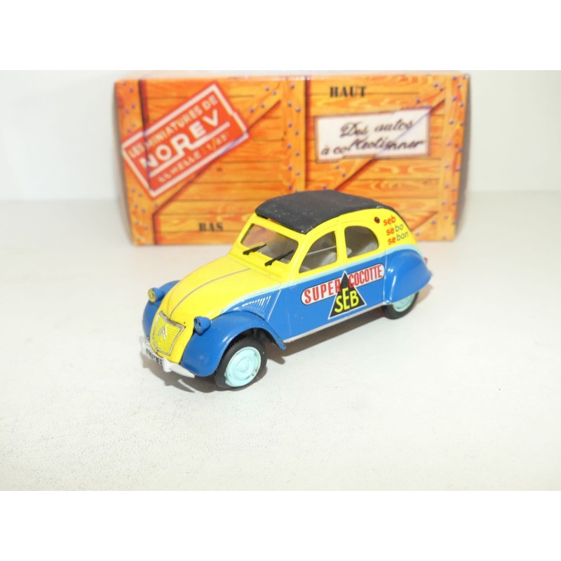CITROEN 2CV N°103 STREET SEB NOREV 1:43 boite carton