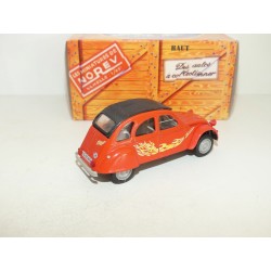 CITROEN 2CV N°105 FIREBALL 1985 NOREV 1:43 boite carton