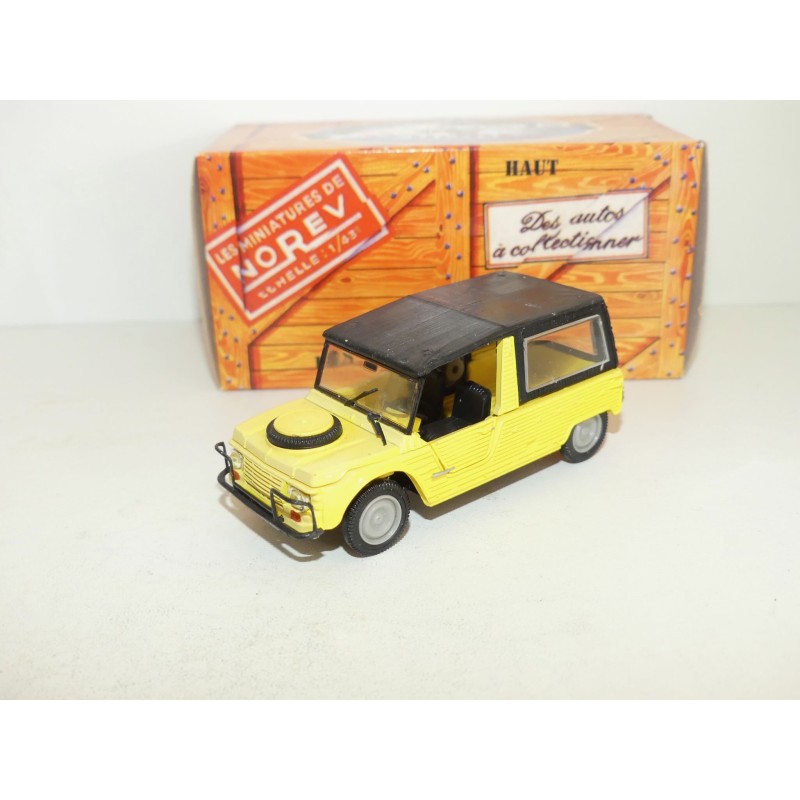 CITROEN 2CV N°106 MEHARI 4*4 1980 Jaune NOREV 1:43 boite carton