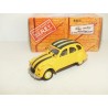 CITROEN 2CV NÂ°107 PADDOCK Noir et Jaune NOREV 1:43 boite carton