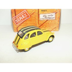 CITROEN 2CV NÂ°107 PADDOCK Noir et Jaune NOREV 1:43 boite carton