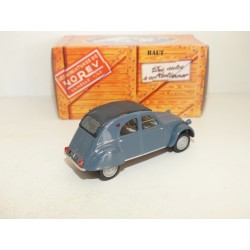 CITROEN 2CV N°108 AZLP 1960 Bleu Glacier NOREV 1:43 boite carton