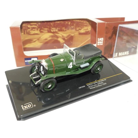 BENTLEY SPORT 4.5 LITRE N°4 LE MANS 1928 IXO LM1928 1:43 1er