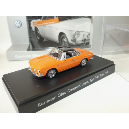 VW KARMANN GHIA COUPE TYPE 34 Orange MINICHAMPS 1:43 